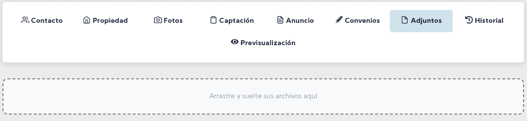 Adjuntos Captación