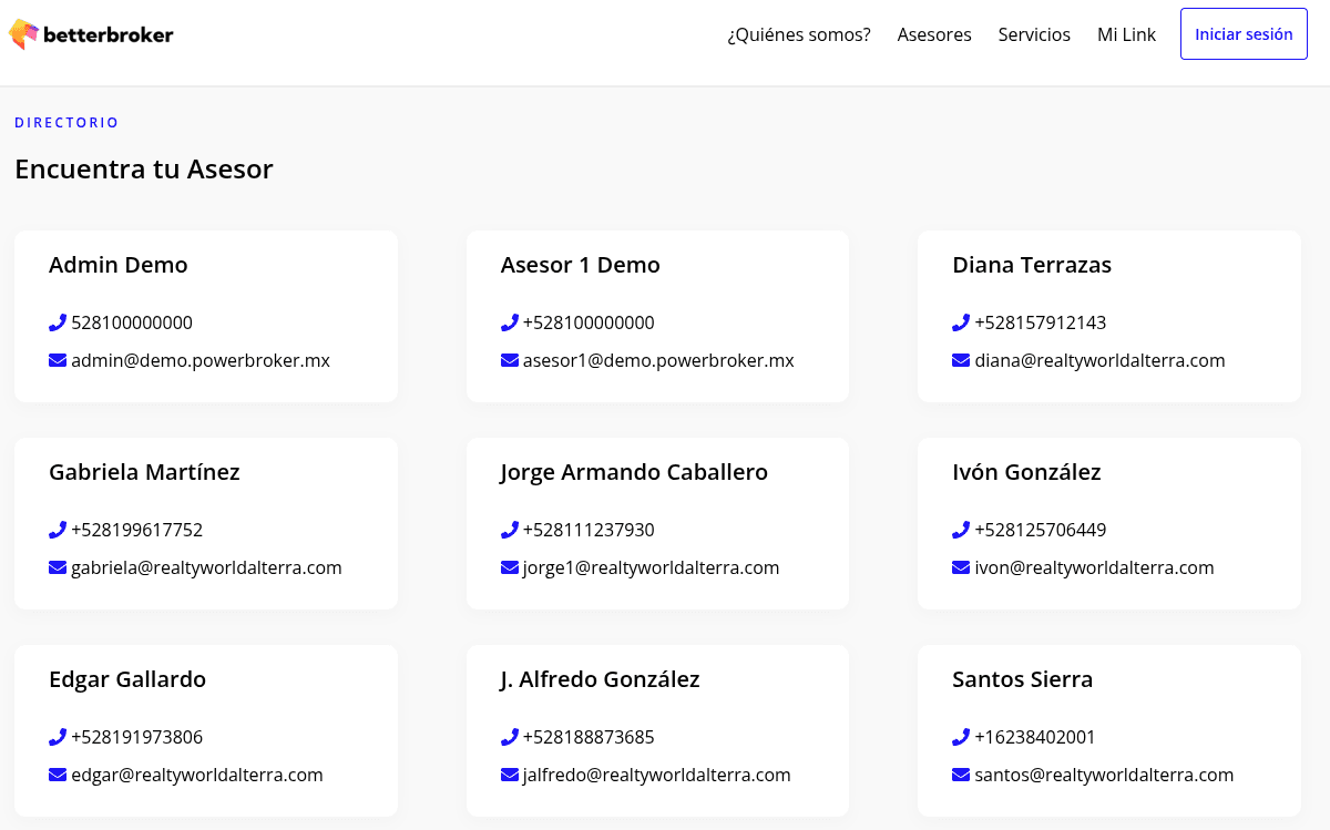 Asesores Banner