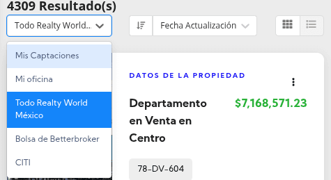 Bolsa Inmobiliaria