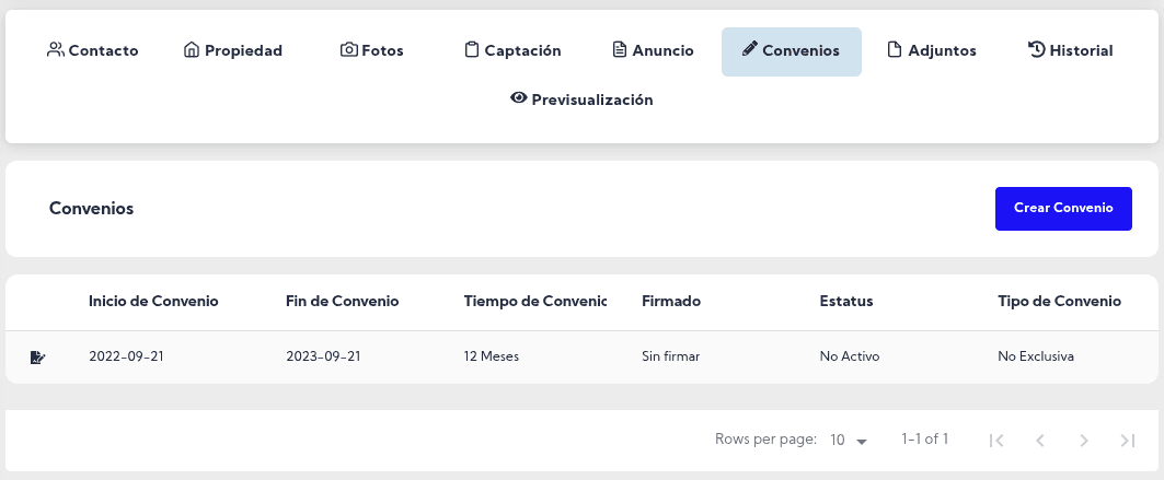 Convenio