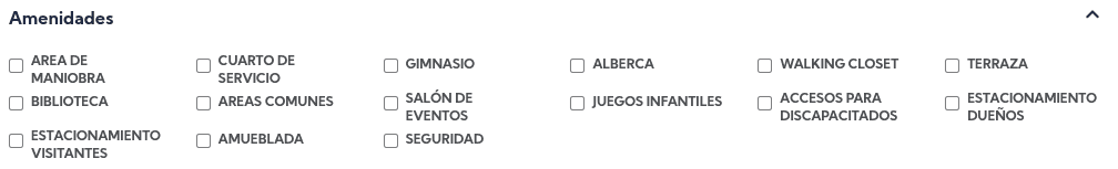 Departamento Amenidades