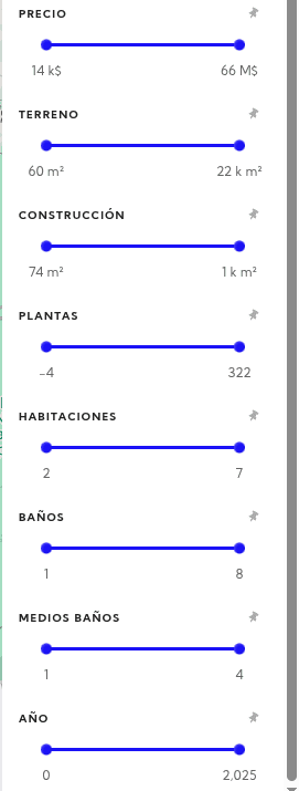 Filtros Particulares