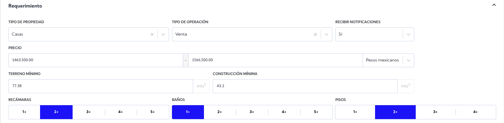 Leads Seguimiento Requerimiento