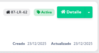 Tarjeta Extras